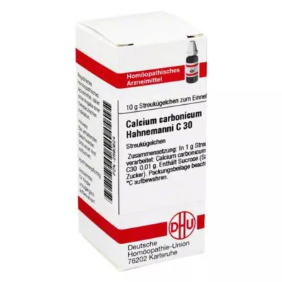 CALCIUM CARBONICUM Hahnemanni C 30 globula, 10 g