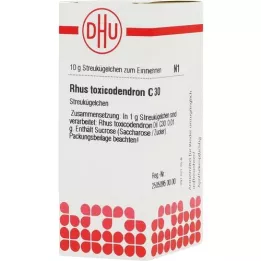RHUS TOXICODENDRON C 30 globula, 10 g