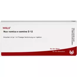 NUX VOMICA E semine D 12 ampula, 10X1 ml