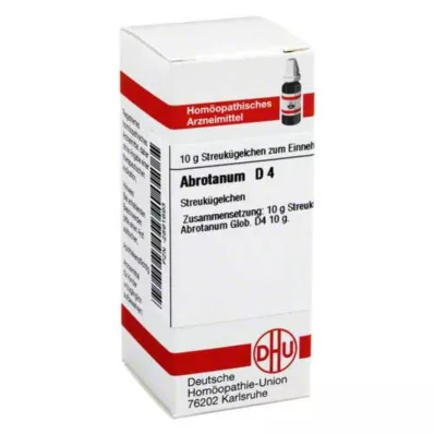 ABROTANUM D 4 globule, 10 g