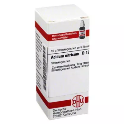ACIDUM NITRICUM D 12 globula, 10 g