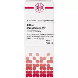 ACIDUM PHOSPHORICUM D 12 Razrjeđenje, 50 ml