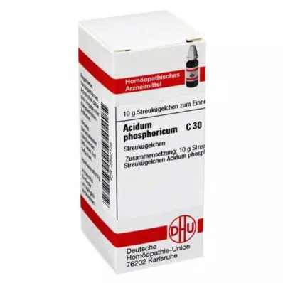 ACIDUM PHOSPHORICUM C 30 globula, 10 g ACIDUM PHOSPHORICUM C 30 globula, 10 g