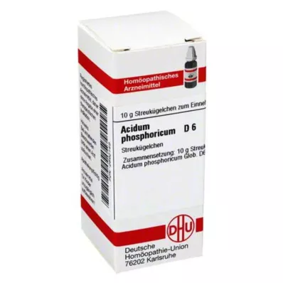 ACIDUM PHOSPHORICUM D 6 globula, 10 g