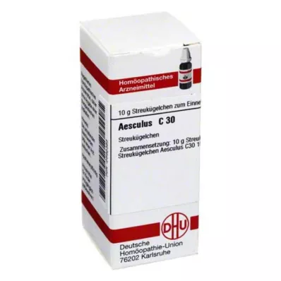 AESCULUS C 30 globula, 10 g