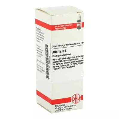 ALFALFA D 4 razrjeđenje, 20 ml
