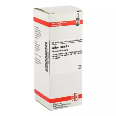 ALLIUM CEPA D 6 Razrjeđenje, 50 ml