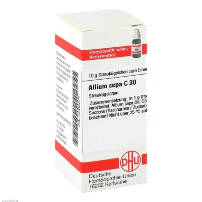ALLIUM CEPA C 30 globula, 10 g
