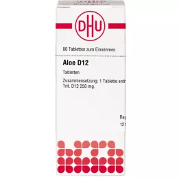 ALOE D 12 tableta, 80 kom