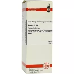 ARNICA D 20 razrjeđenje, 50 ml