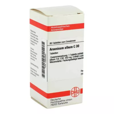ARSENICUM ALBUM C 30 tableta, 80 kom