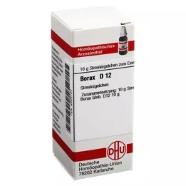 BORAX D 12 globula, 10 g
