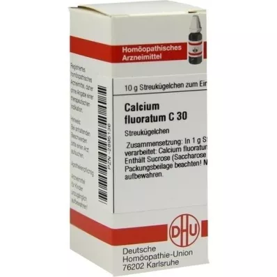 CALCIUM FLUORATUM C 30 globula, 10 g