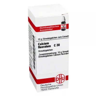 CALCIUM FLUORATUM C 30 globula, 10 g