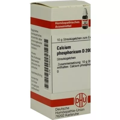 CALCIUM PHOSPHORICUM D 200 globula, 10 g