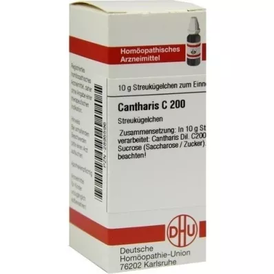 CANTHARIS C 200 globule, 10 g