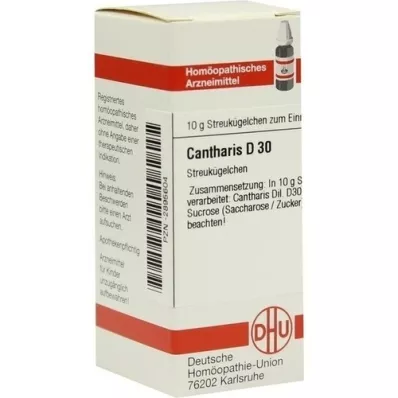 CANTHARIS D 30 globula, 10 g
