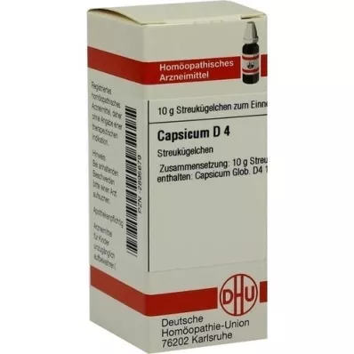 CAPSICUM D 4 globule, 10 g