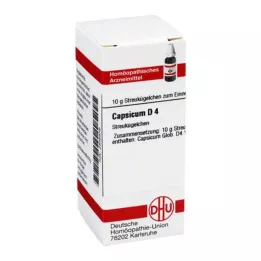 CAPSICUM D 4 globule, 10 g