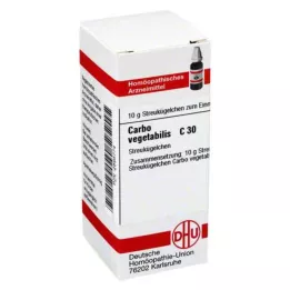 CARBO VEGETABILIS C 30 globula, 10 g
