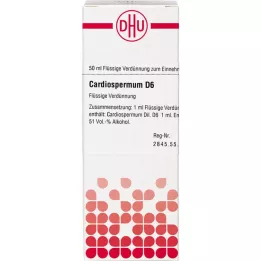 CARDIOSPERMUM D 6 Razrjeđenje, 50 ml