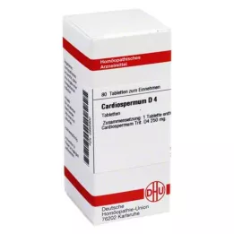 CARDIOSPERMUM D 4 tablete, 80 kom