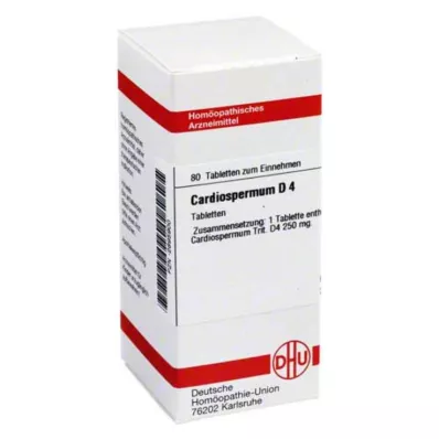 CARDIOSPERMUM D 4 tablete, 80 kom