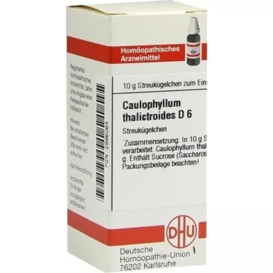 CAULOPHYLLUM THALICTROIDES D 6 globula, 10 g