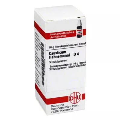 CAUSTICUM HAHNEMANNI D 4 globule, 10 g