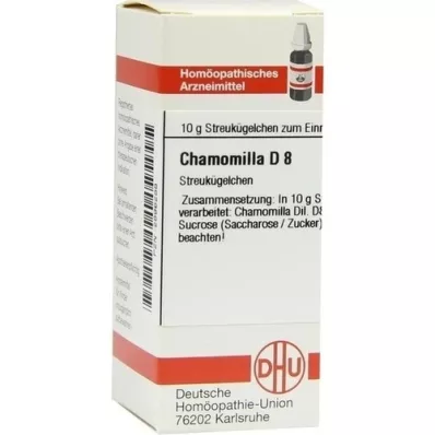 CHAMOMILLA D 8 globula, 10 g