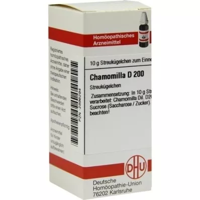 CHAMOMILLA D 200 globula, 10 g