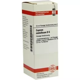 CUPRUM METALLICUM D 6 Razrjeđenje, 20 ml