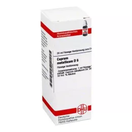 CUPRUM METALLICUM D 6 Razrjeđenje, 20 ml