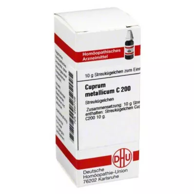 CUPRUM METALLICUM C 200 globule, 10 g