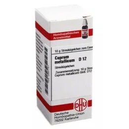 CUPRUM METALLICUM D 12 globula, 10 g
