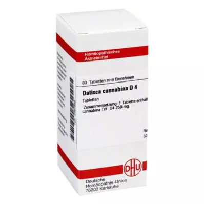 DATISCA cannabina D 4 tablete, 80 kom