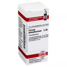 FERRUM PHOSPHORICUM C 30 globula, 10 g