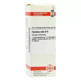 FORMICA RUFA D 6 Razrjeđenje, 20 ml