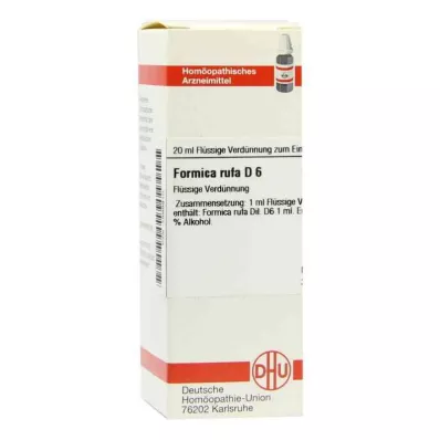 FORMICA RUFA D 6 Razrjeđenje, 20 ml
