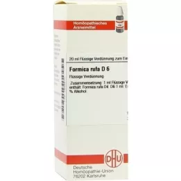 FORMICA RUFA D 6 Razrjeđenje, 20 ml