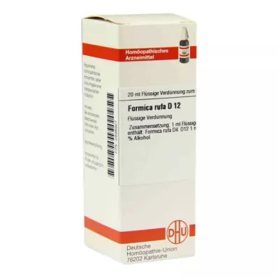FORMICA RUFA D 12 Razrjeđenje, 20 ml