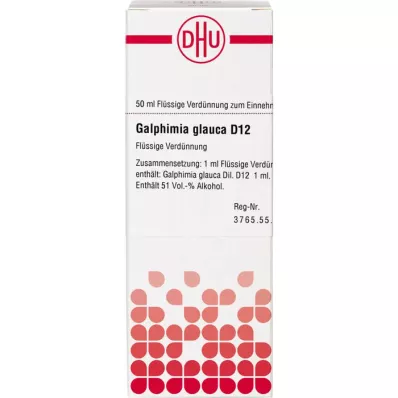 GALPHIMIA GLAUCA D 12 Razrjeđenje, 50 ml