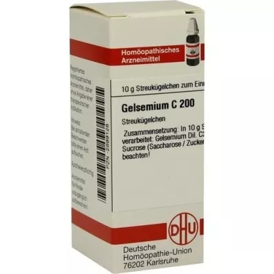 GELSEMIUM C 200 globule, 10 g