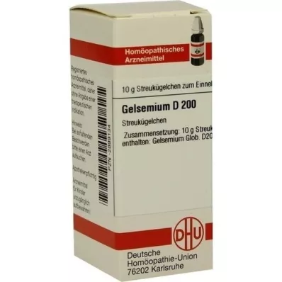 GELSEMIUM D 200 globula, 10 g