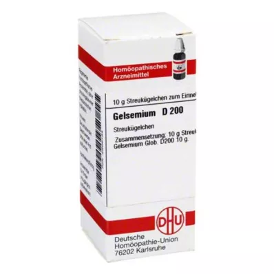 GELSEMIUM D 200 globula, 10 g
