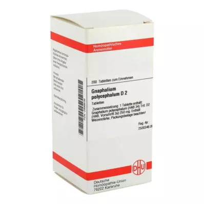 GNAPHALIUM POLYCEPHALUM D 2 tablete, 200 kom