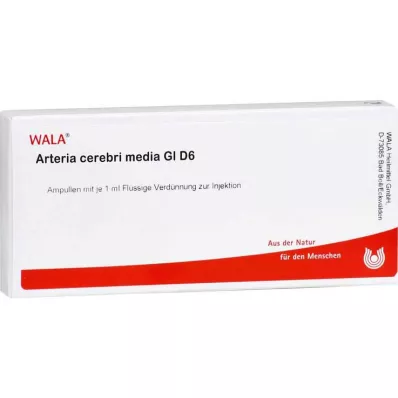 ARTERIA CEREBRI medij GL D 6 ampula, 10X1 ml