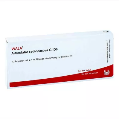 ARTICULATIO radiocarpea GL D 6 ampula, 10X1 ml ARTICULATIO radiocarpea GL D 6 ampula, 10X1 ml