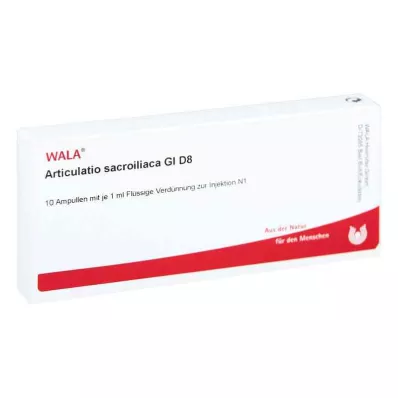 ARTICULATIO sacroiliaca GL D 8 ampula, 10X1 ml