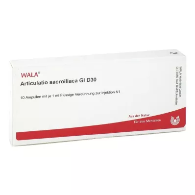 ARTICULATIO sacroiliaca GL D 30 ampula, 10X1 ml